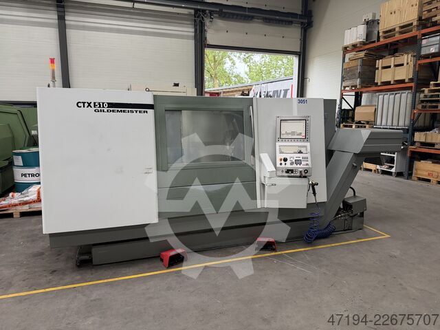 CNC turning and milling center Gildemeister CTX 510 V3