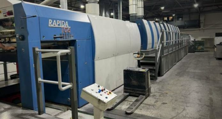 Presse numérique KBA Rapida 106-6 LTTALV-2 Vendu