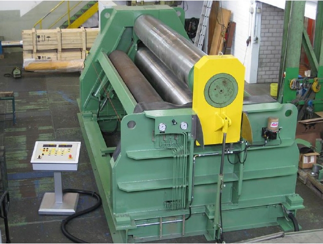 Rouleuse à 4 rouleaux HAEUSLER VRM-HY 4000 x 35/30
