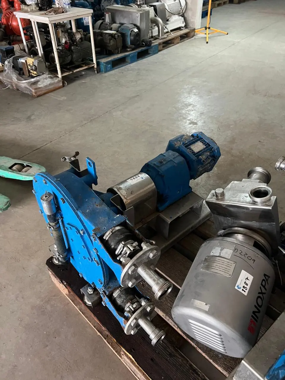 POMPE PÉRISTALTIQUE 1,1 kW