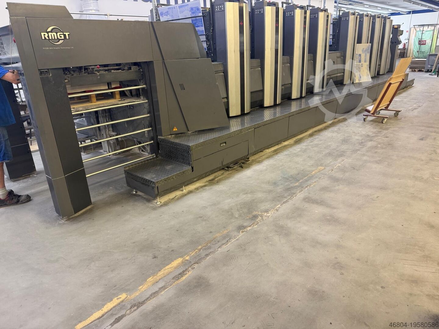 Offset printing press Ryobi RMGT 928 PF