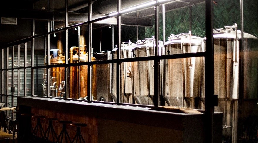 Système de mini-brasserie CI T 10 (10hL) Salle de brassage