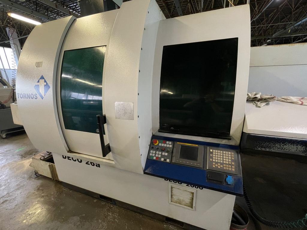 Tour cnc à poupée mobile Tornos Deco 26a d'occasion