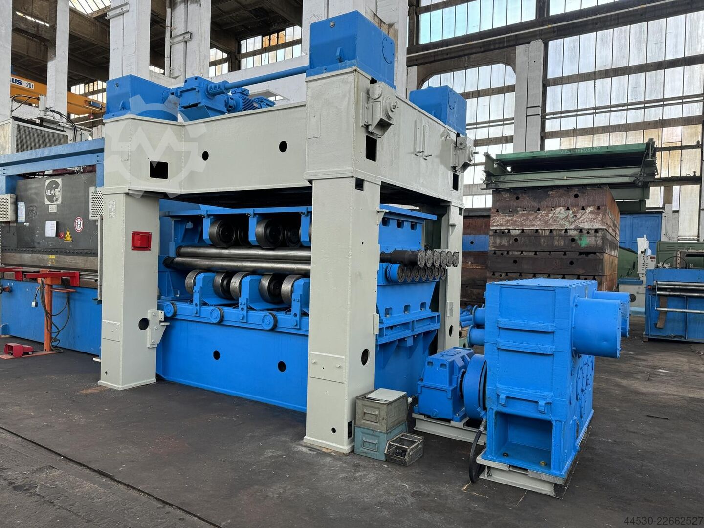 Sheet metal straightener WMW GOTHA UBR 10 x 2000 /1-16