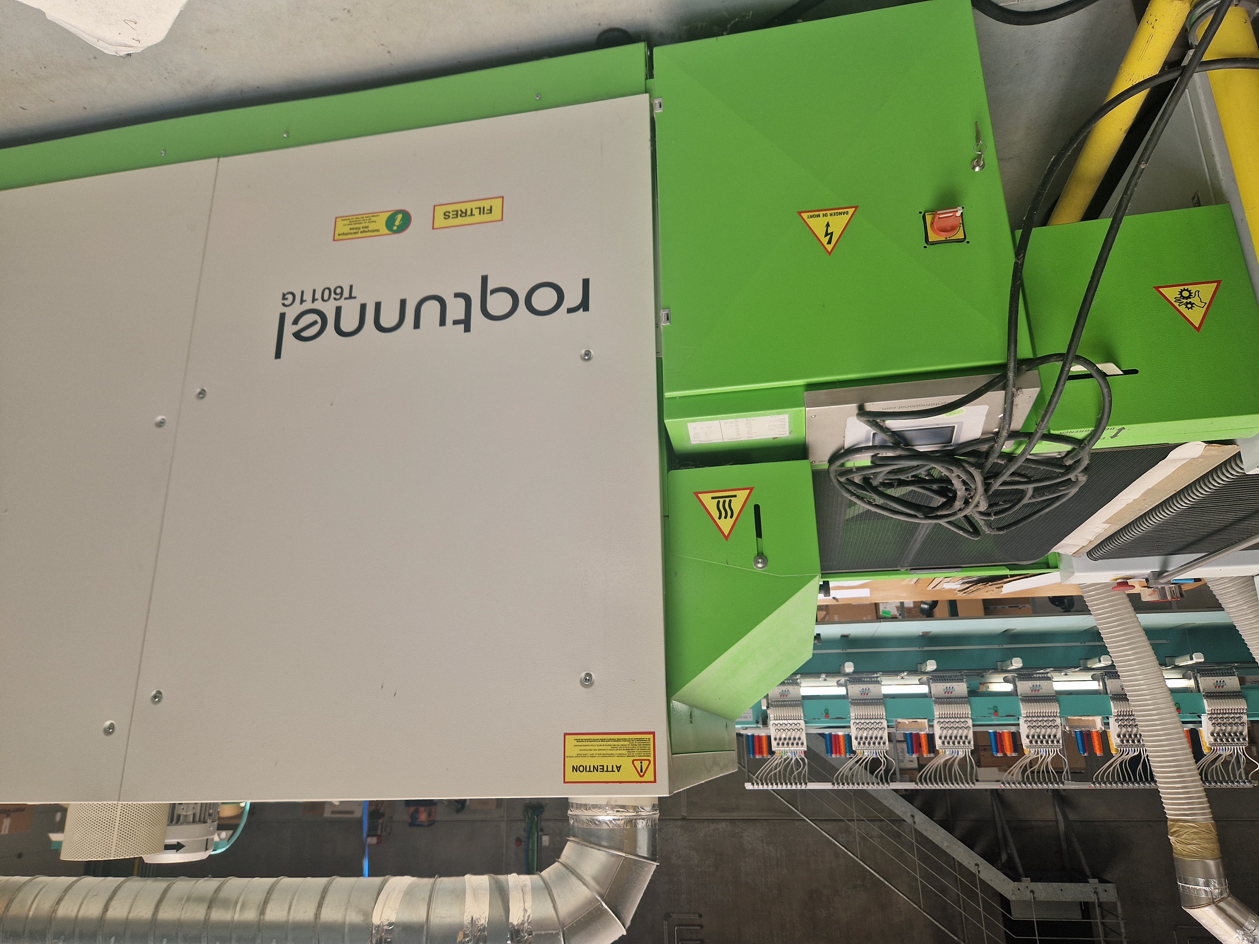 Tunnel de sechage SROQUE T6011G