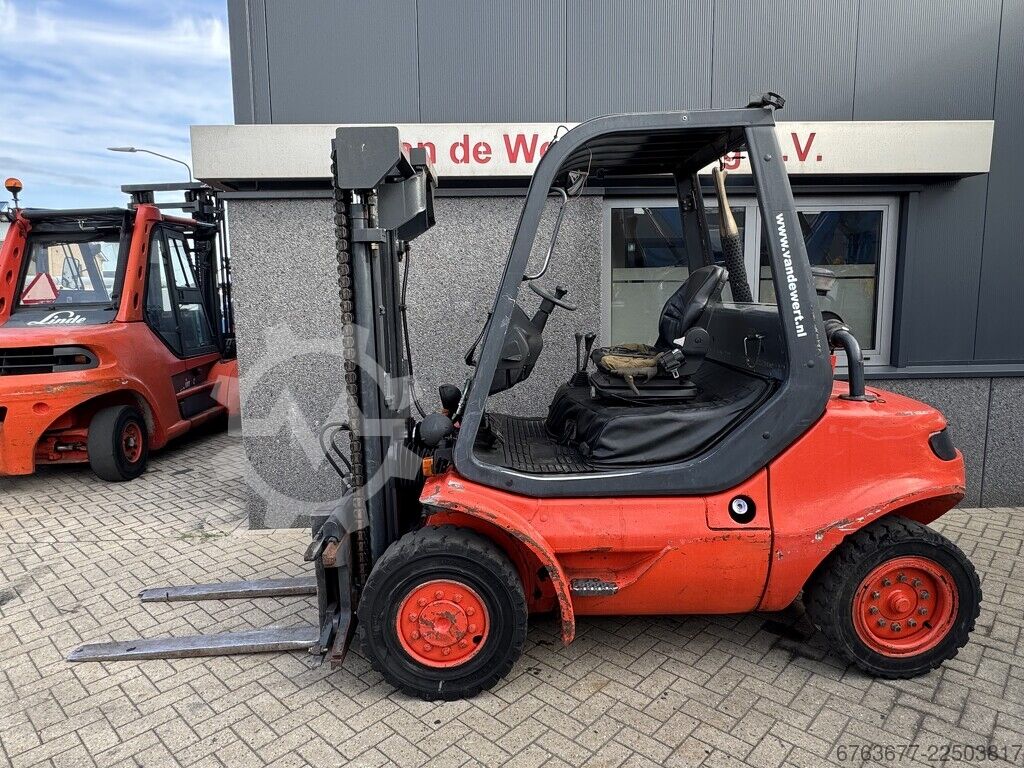 Linde H40T-02 Duplex 320 Sideshift Perkins Diesel 2003 LINDE H40T-02 Duplo 320 Sideshift Perkins Diesel 2003