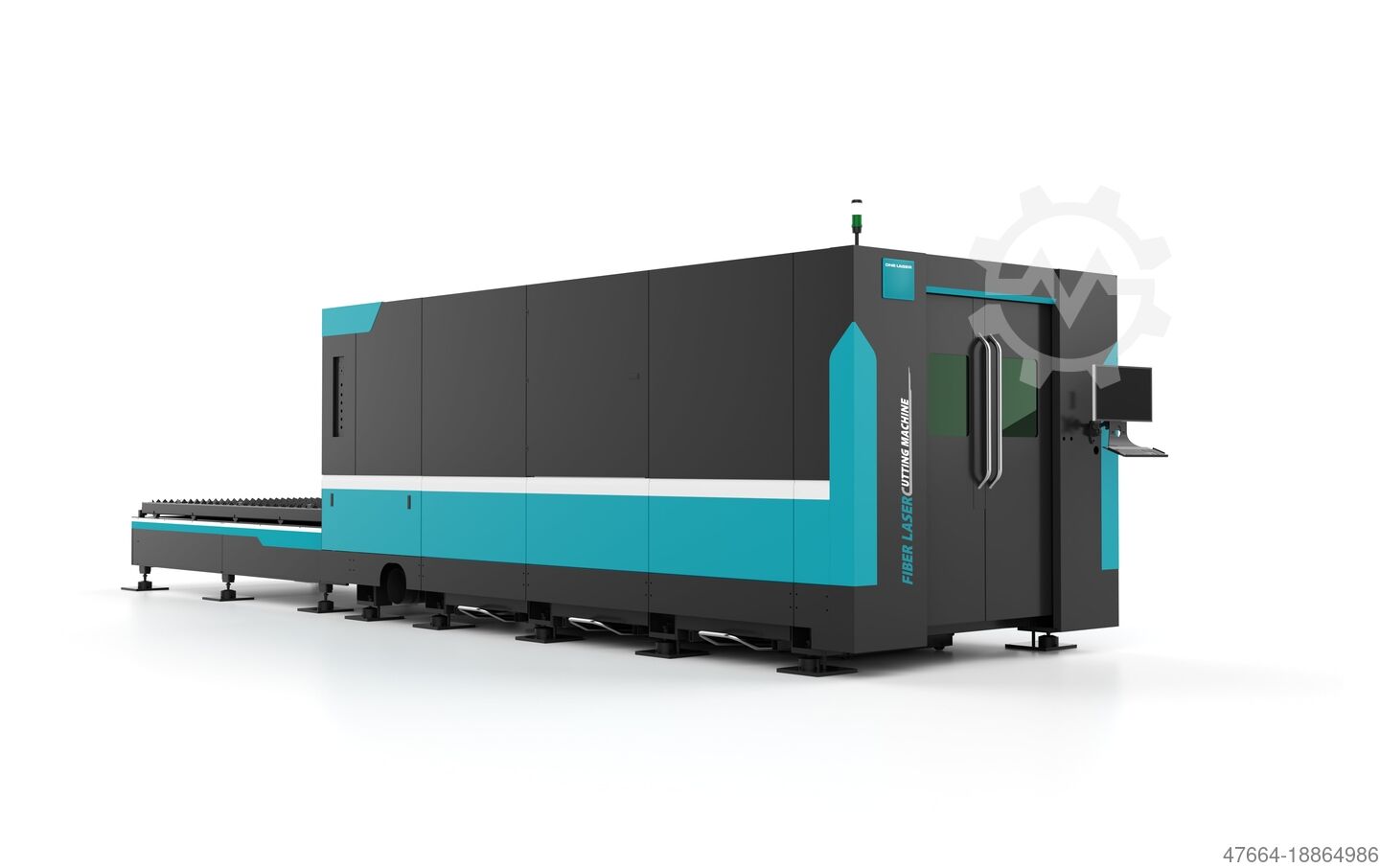 Laser cutting machine DNE - member of Bystronic group D-Power 1530 - 12000 Watt