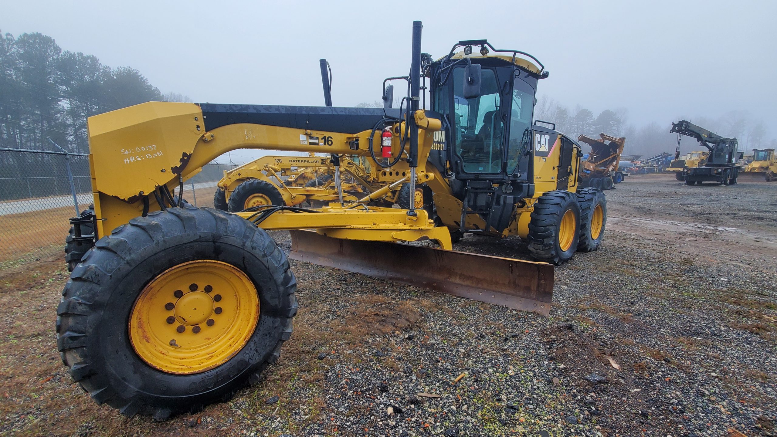Degrés du moteur CAT 140M