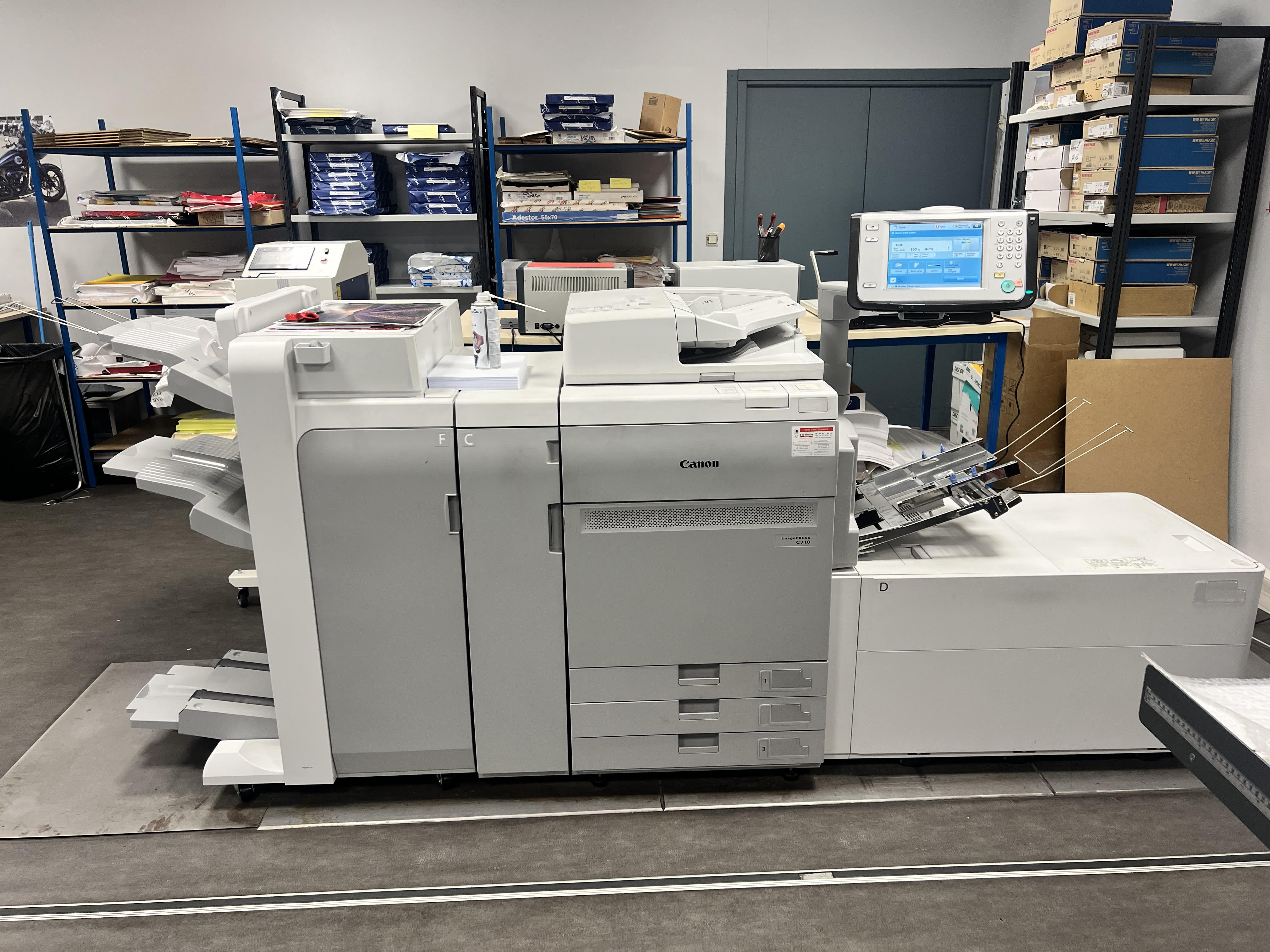 Presse CANON IMAGE PRESS C710