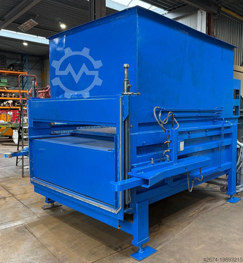 Automatic stationary press + containers Husmann ST SEL TS