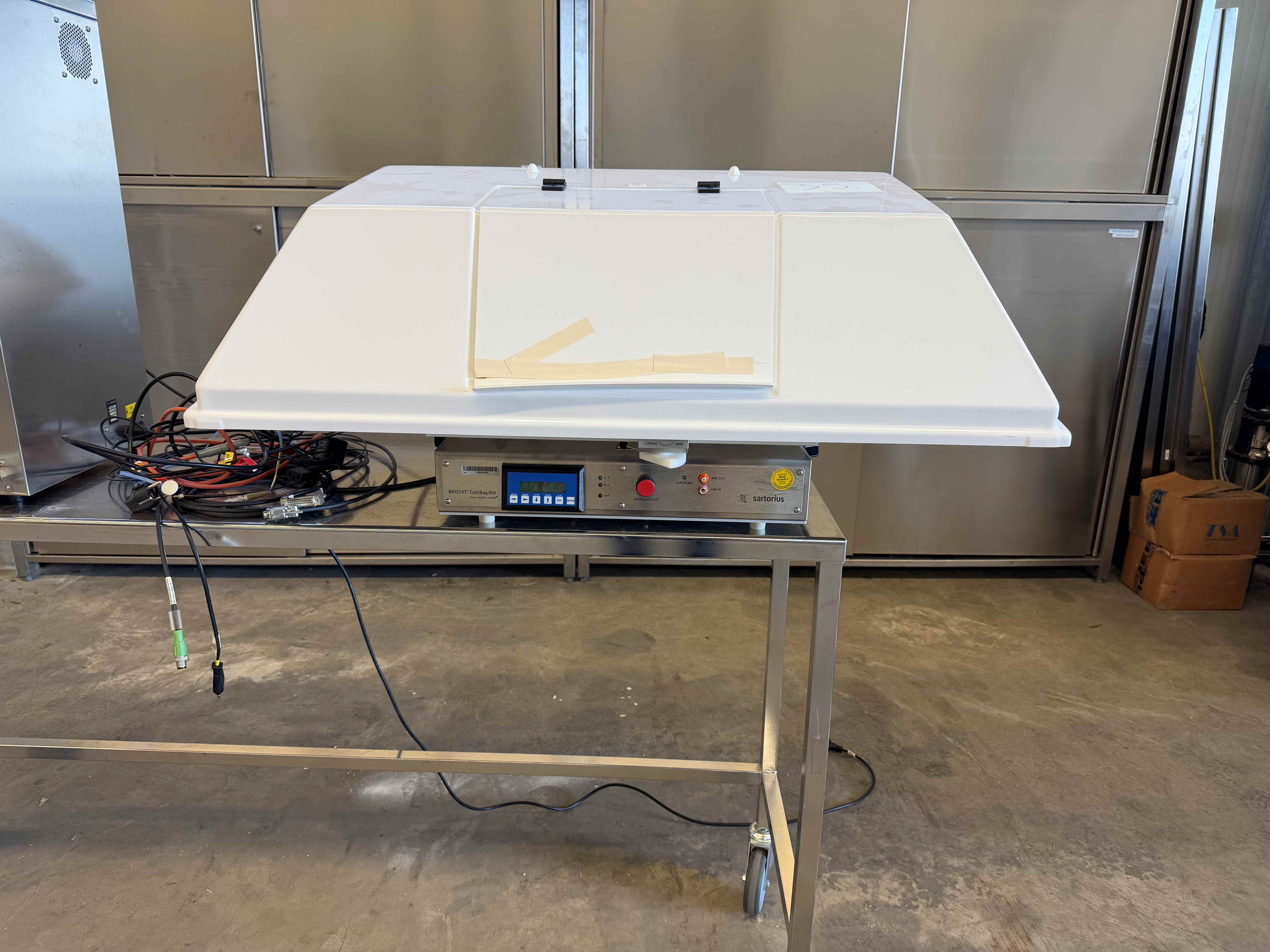 Biostat CultiBag RM 50 et DSO50LORM Bioréacteur Sartorius Type Biostat CultiBag RM 50