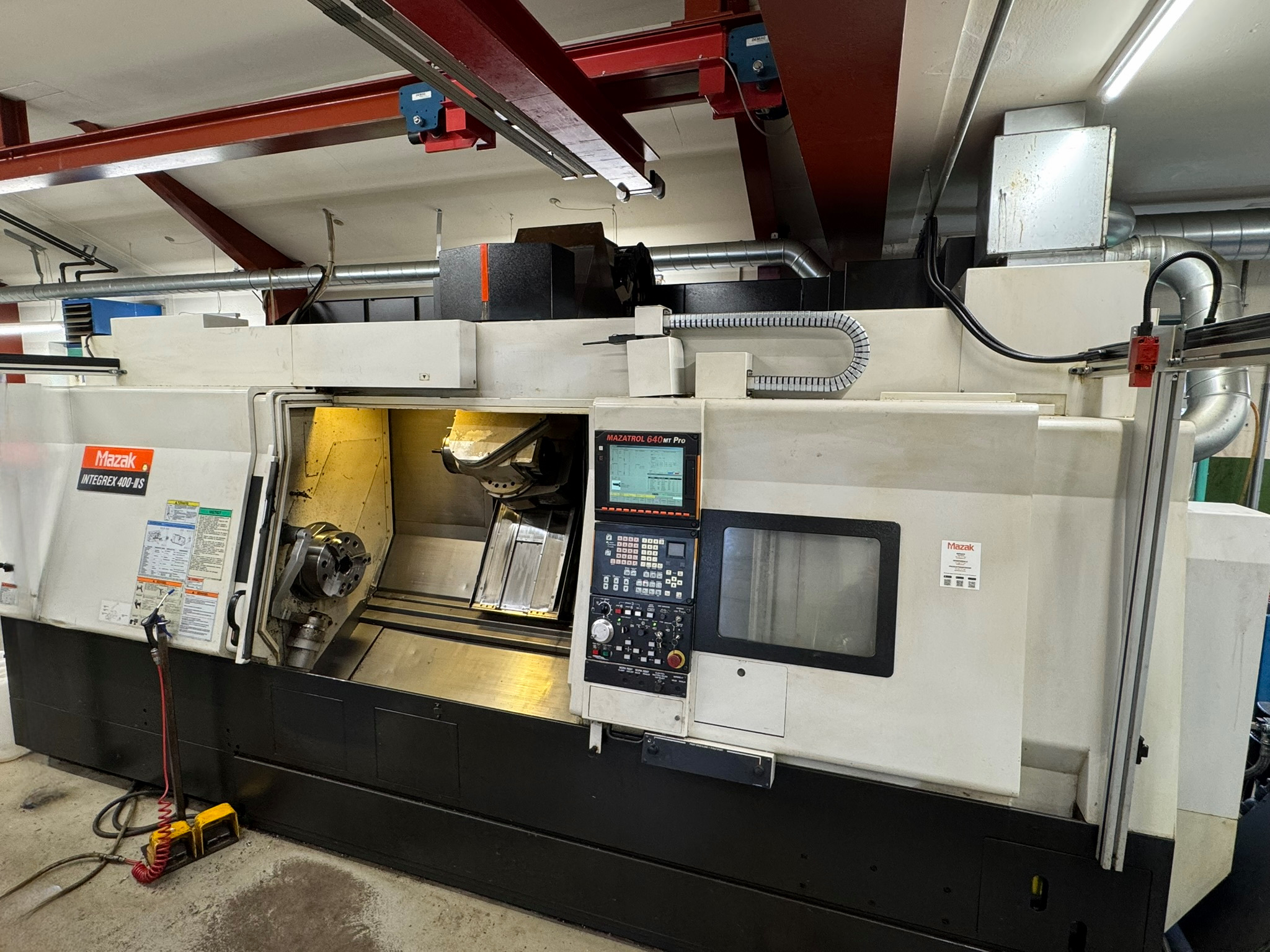 Tour multitâches cnc Mazak Integrex 400 III-S d'occasion