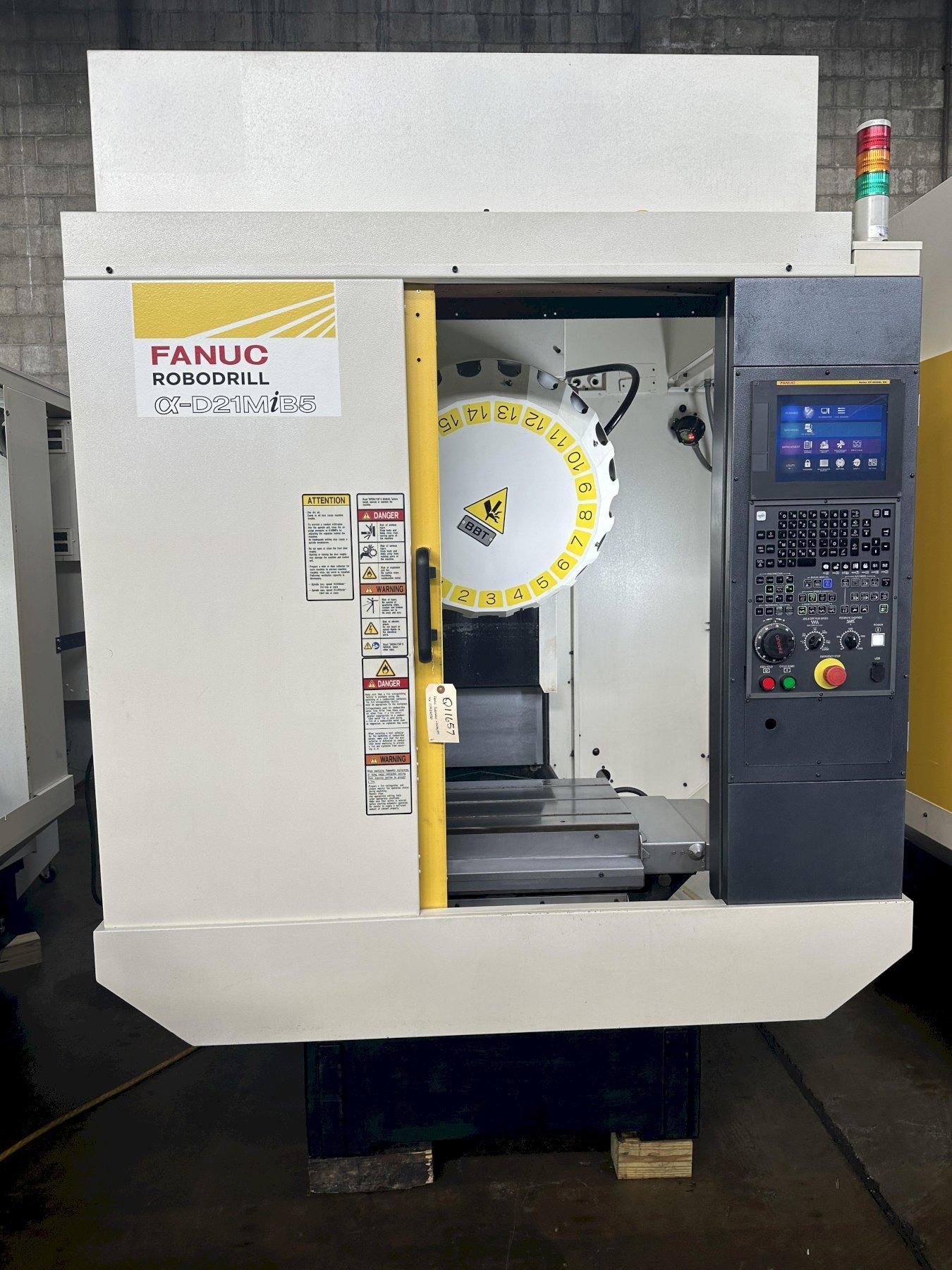 Centre d'usinage vertical Fanuc Robodrill α-D21MiB5