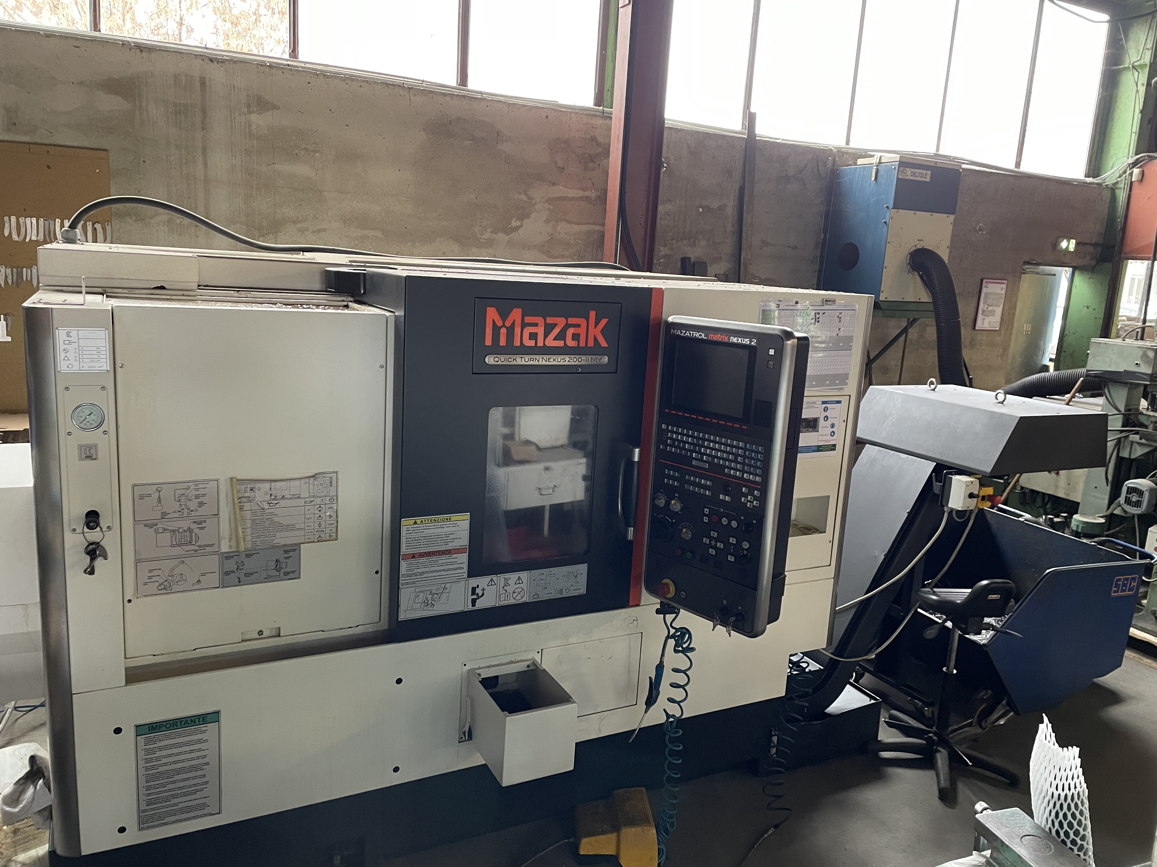 Tour cnc Mazak QUICKTURN NEXUS 200-II MY