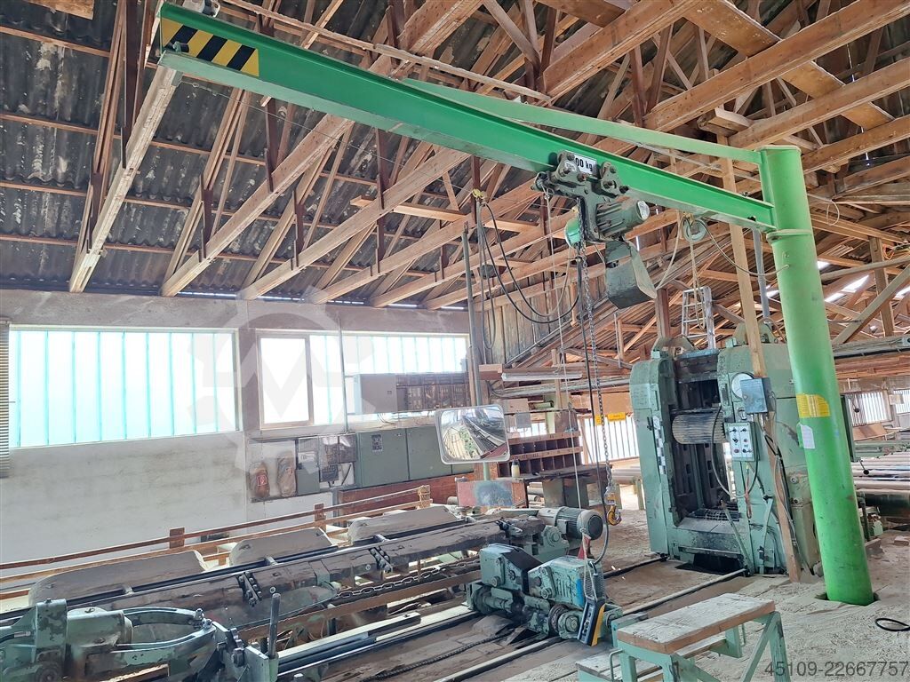 Pillar jib crane with chain hoist Stahl PS10-3,5