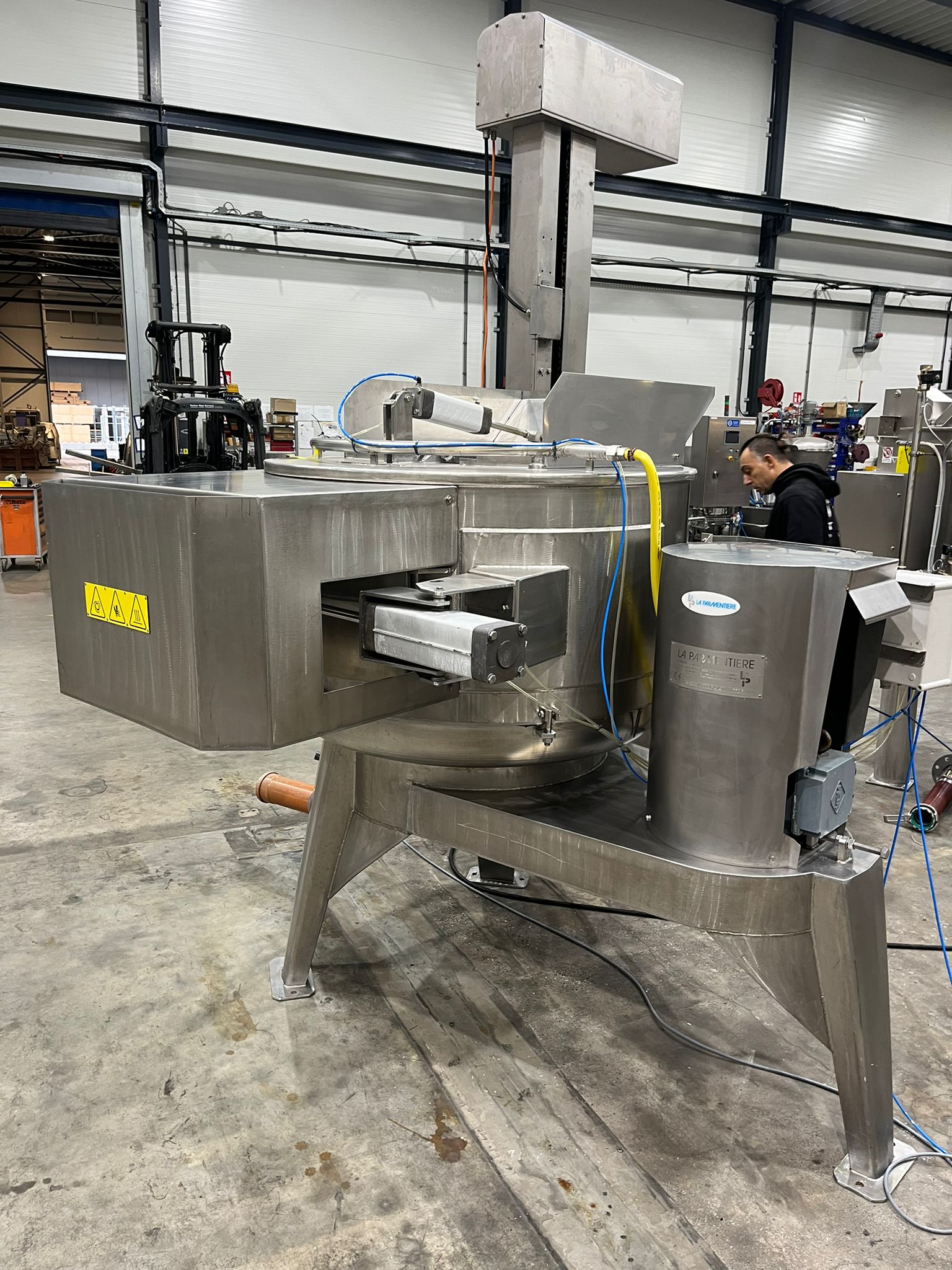 Équipements de manutention des sous-produits, La Parmentière & GM Steel