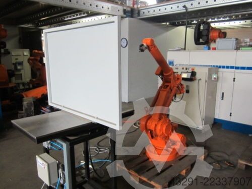 Industrial robot ABB Robotics IRB 1400 S4C + M2000 Drehtisch