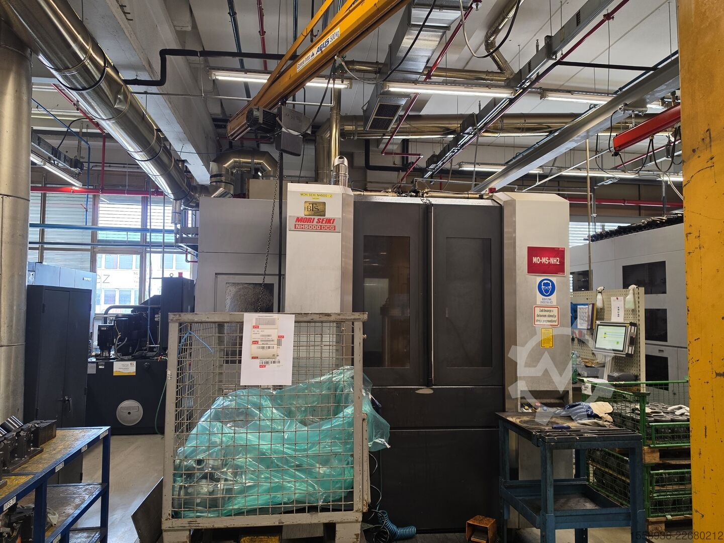 Horizontal machining center Mori Seiki NH5000 DCG