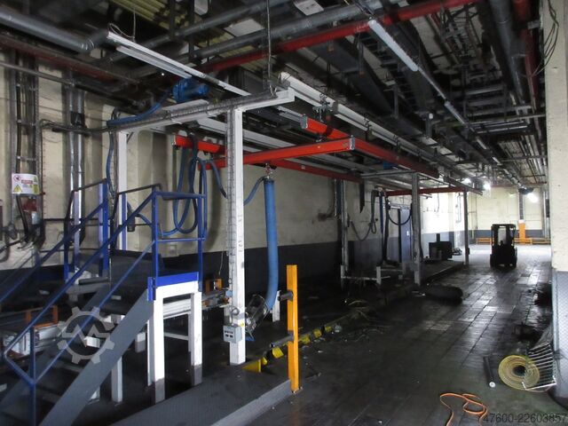 Crane sky Crane overhead crane Crane runway Demag Portalkran KBK2 + Saugheber 2x50KG Vacuumpumpe 2x 50KG + Stahlbau 18,2x3m