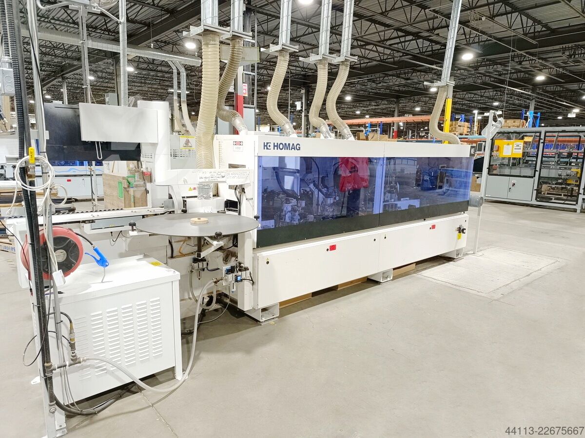 Single-side Edge bander - RIGHT SIDE BRANDT (HOMAG Group) EdgeTeq S-300 (KDF 440 C)