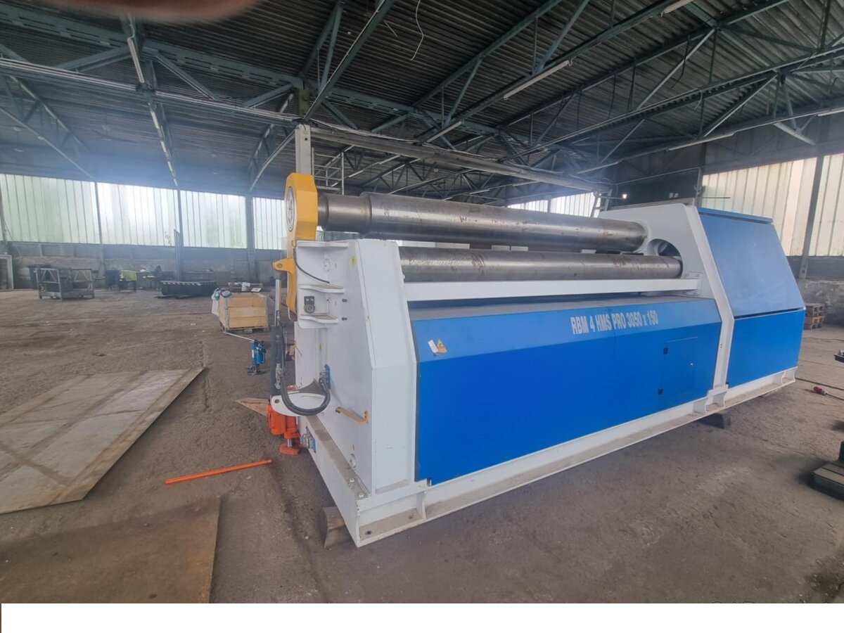 Rouleuse de tôles Metallkraft RBM 4 HMS Pro 3050-150