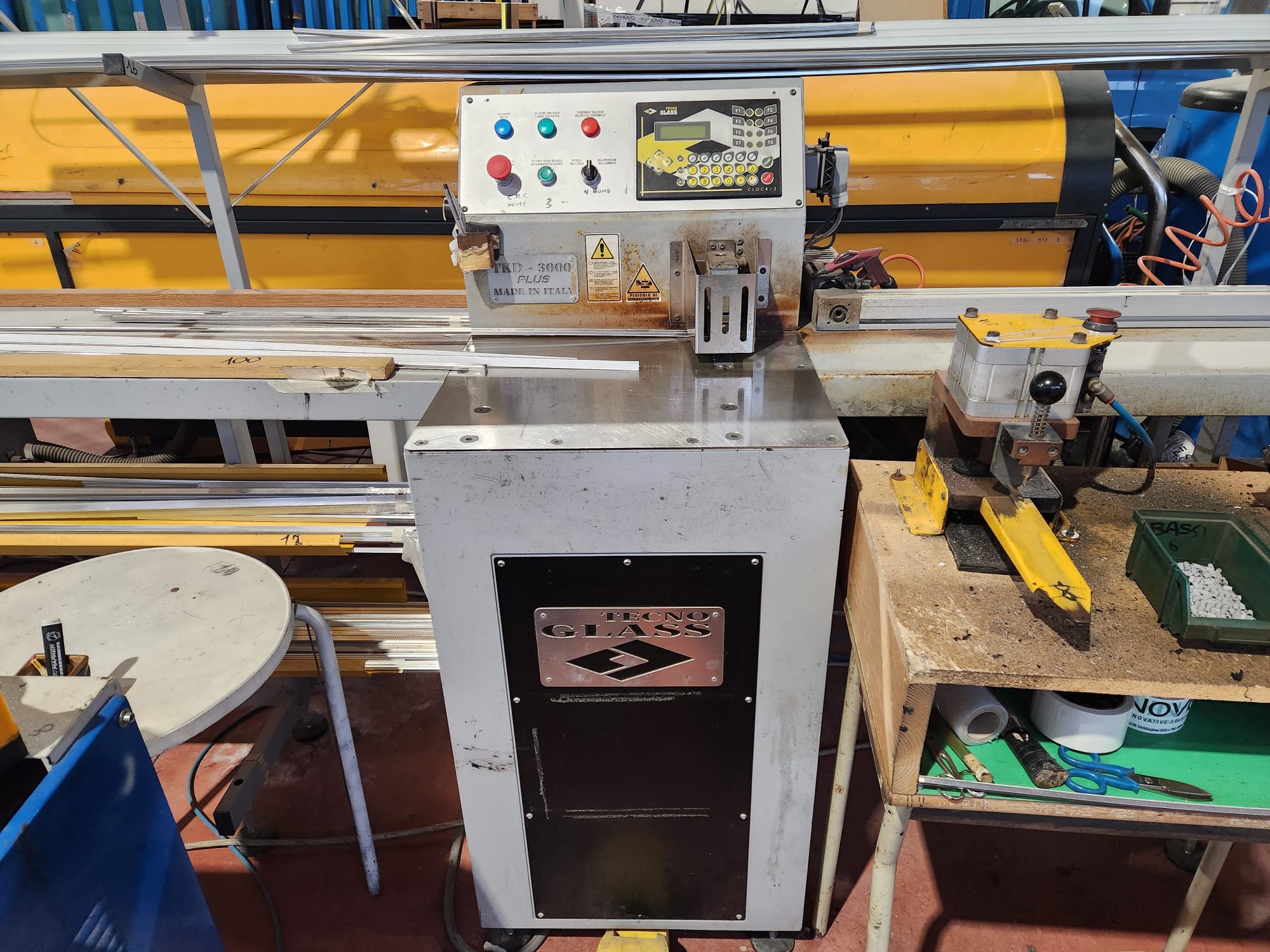 Machine de travail du verre TECNO GLASS TDK 3000 PLUS