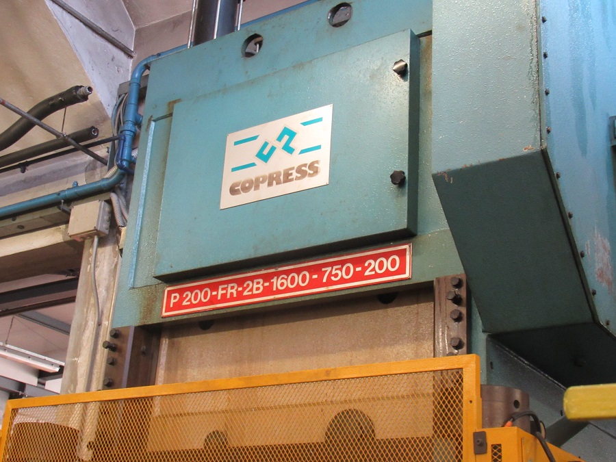 Presse excentrique COPRESS P 200-FR-2B-1600-750-200