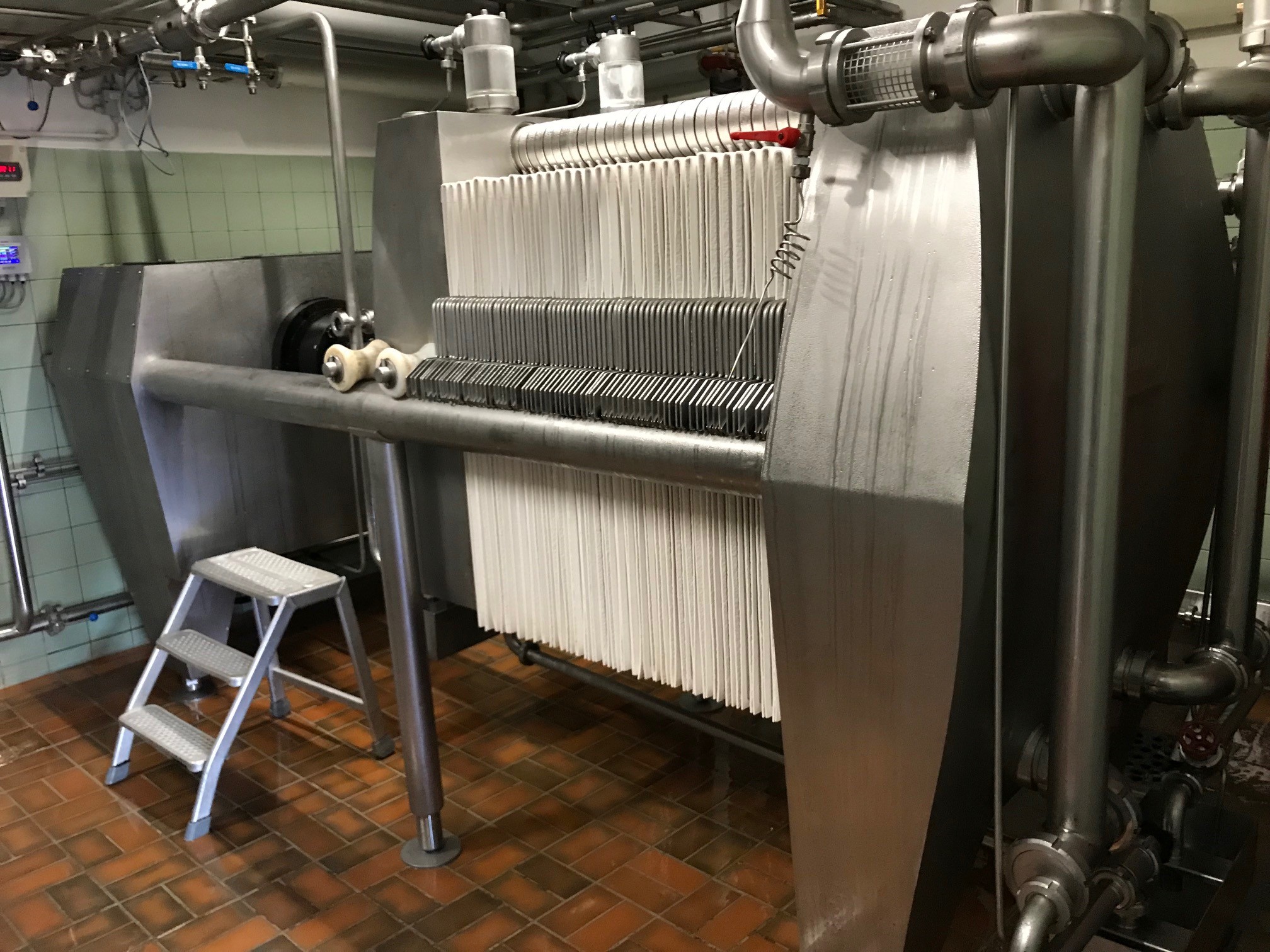 Machine pour la production de vin, bière ou alcool SCHENK NIRO 1000