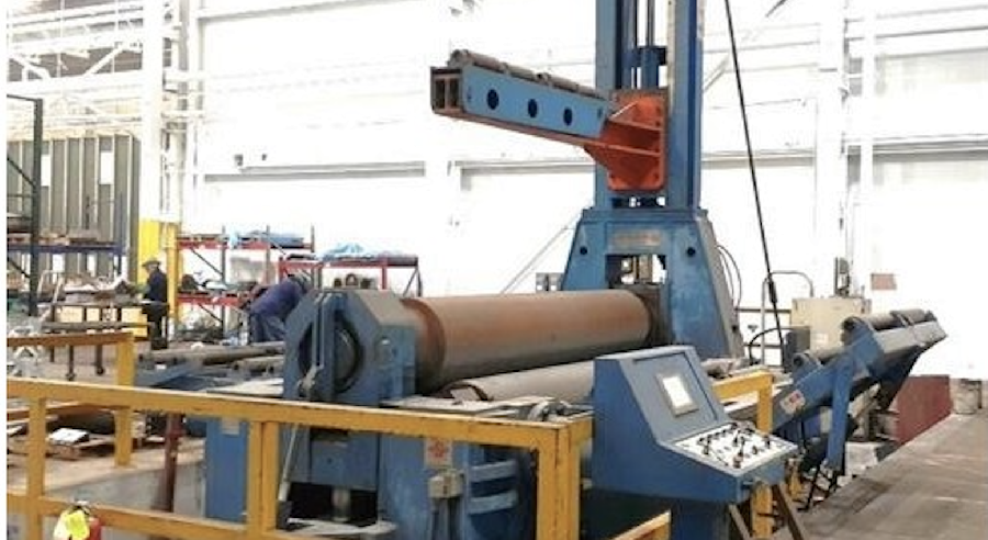 Rouleuse de tôles SERTOM 30/60-90