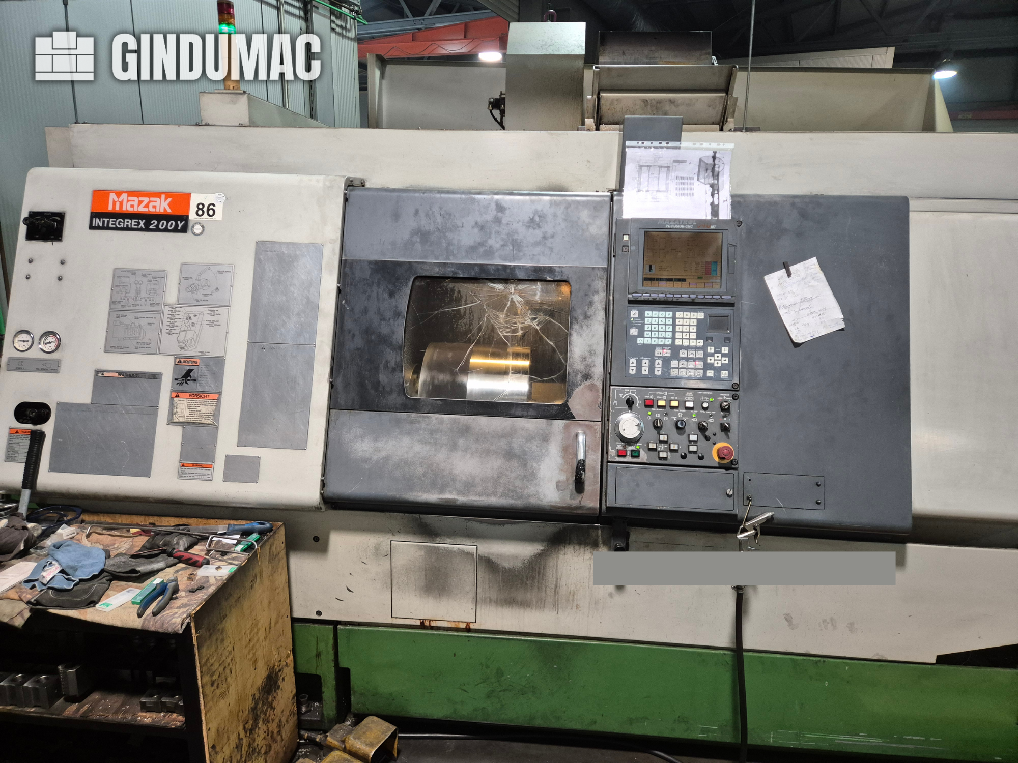 Tour cnc Mazak INTEGREX 200 Y
