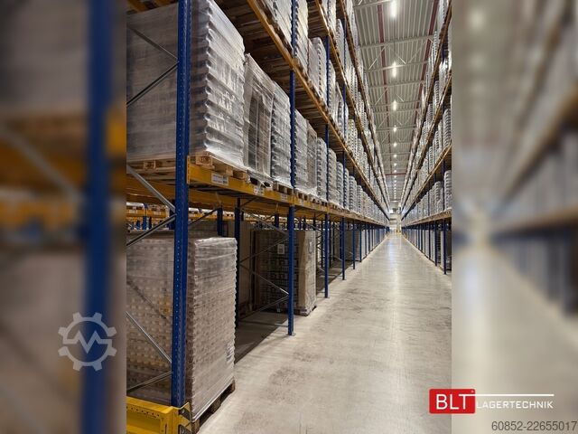 Heavy-duty shelving pallet racks 30,80 lfm STOW Palettenregale, H: 520cm Fachlast: 2250 kg, PNB0472, Regale