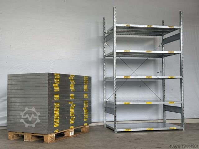 Wide span shelf Shelving Racking LPR Grundregal :L 2550 x H 2000 x T 600