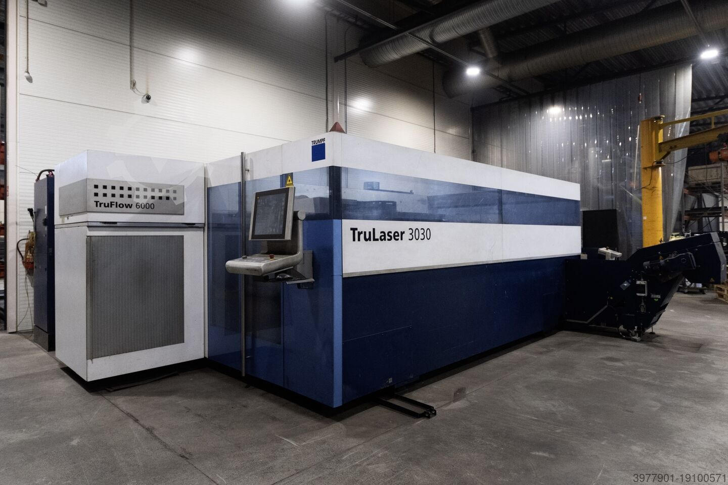 Laser cutting machine TRUMPF TRULASER 3030 L20 6KW