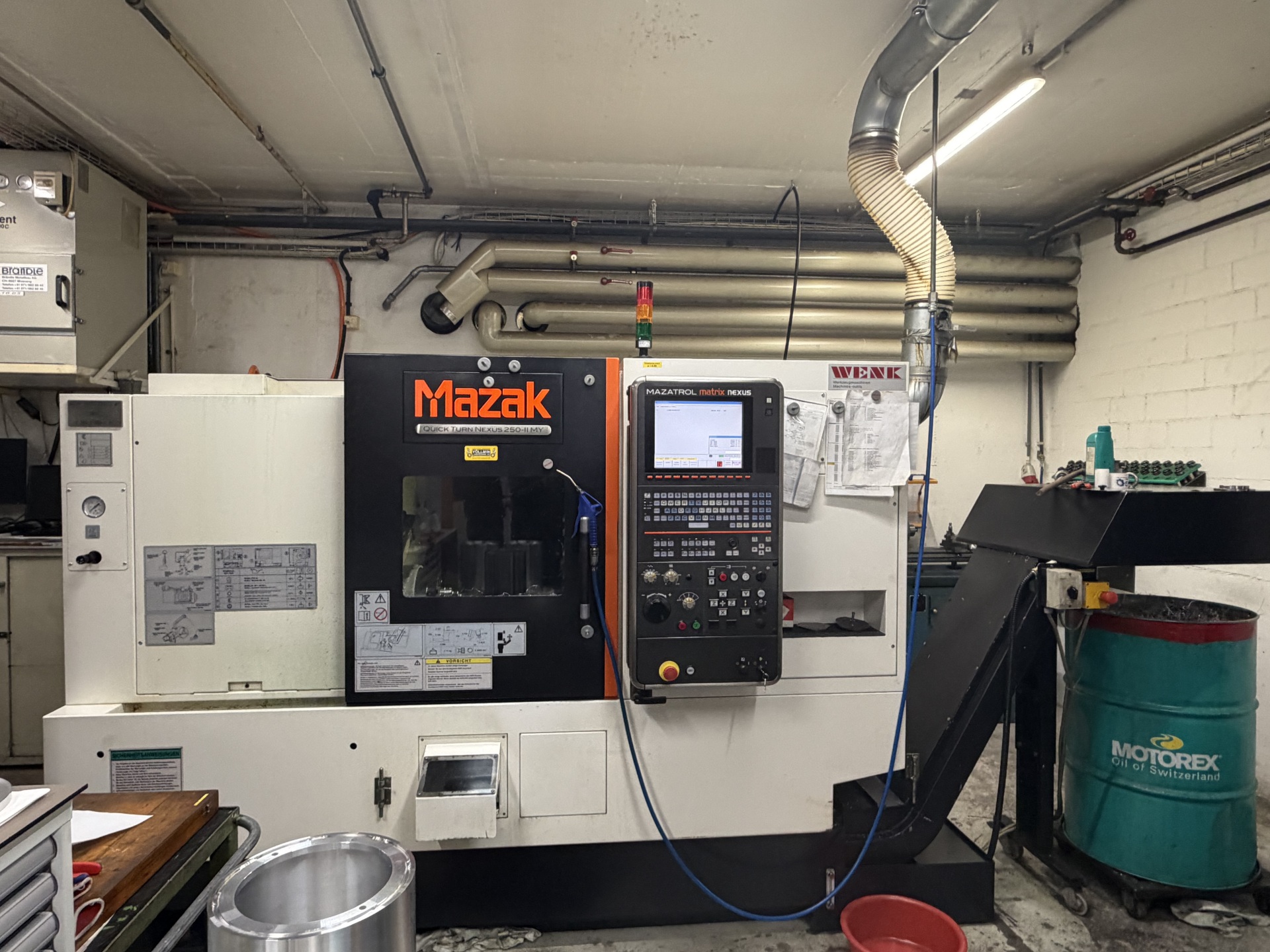 Tour CNC MAZAK QTN 250 MY