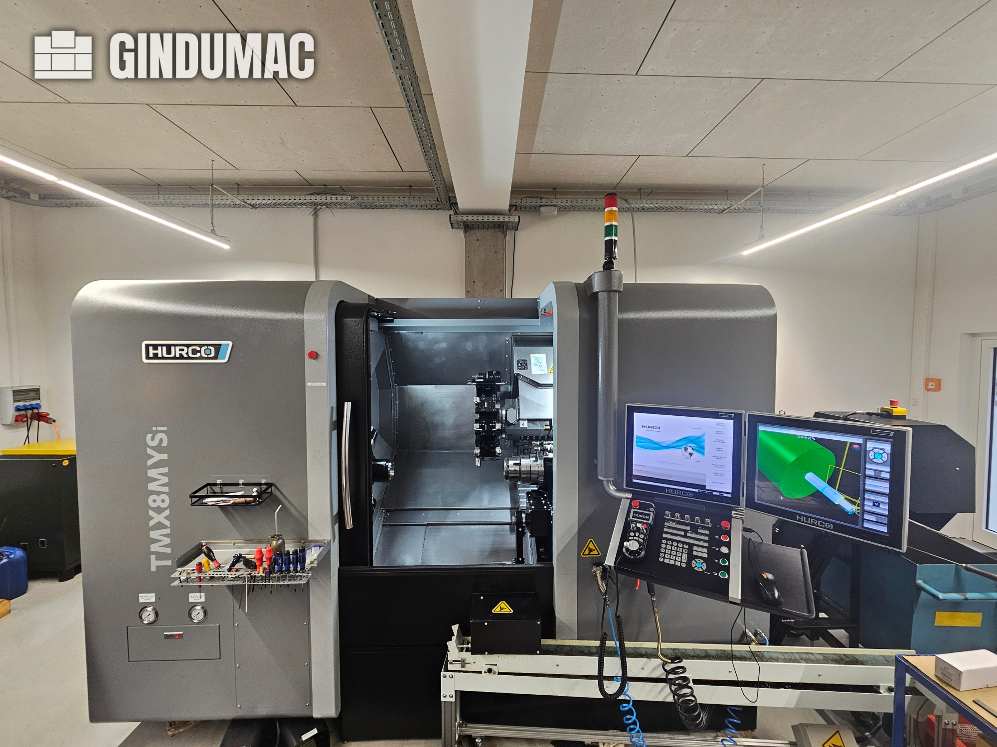 Tour CNC Hurco CNC TMX 8 MYSi