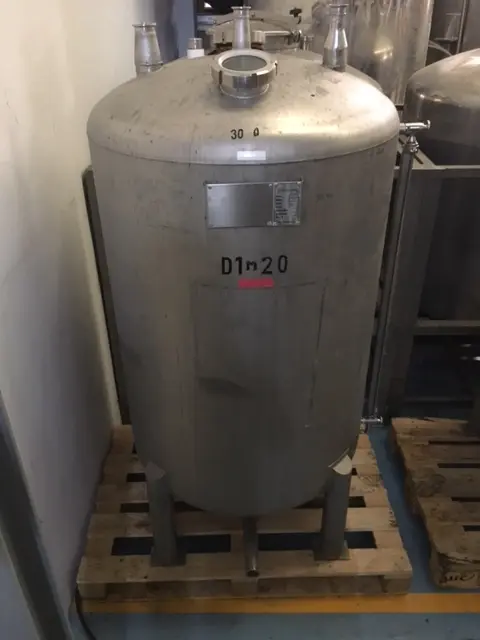 CUVE INOX 316 500 LITRES USAGÉ