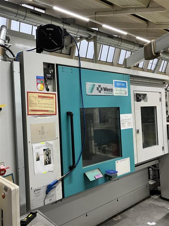 Tailleuse d'engrenages cnc à la fraise-mère WERA VA 240-L
