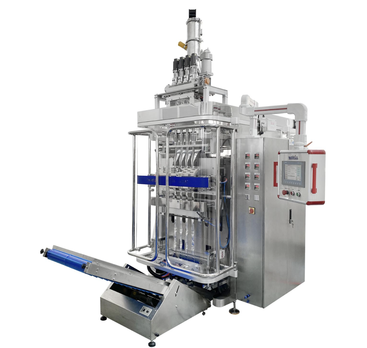 Machine d'emballage à 4 voies