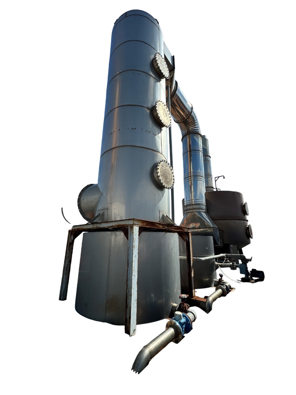Épurateur humide industriel complet – Haute efficacité, excellent état et livraison immédiate - Kairos Engineering Srl Épurateur humide