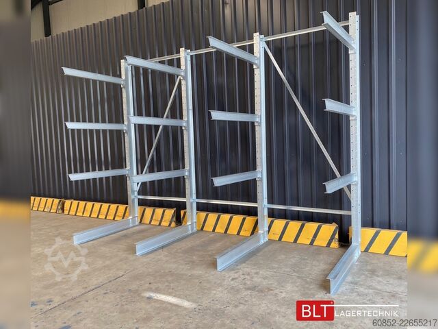 Pallet rack 100 lfm. Palettenregale für Außenbereich H: 4,5m , 3000 kg Fachlast , FVZ