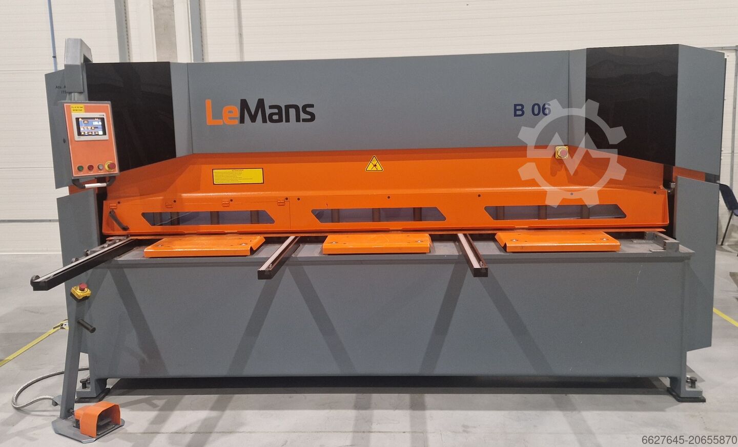 Hydraulic guillotine shear LeMans B 06-3100