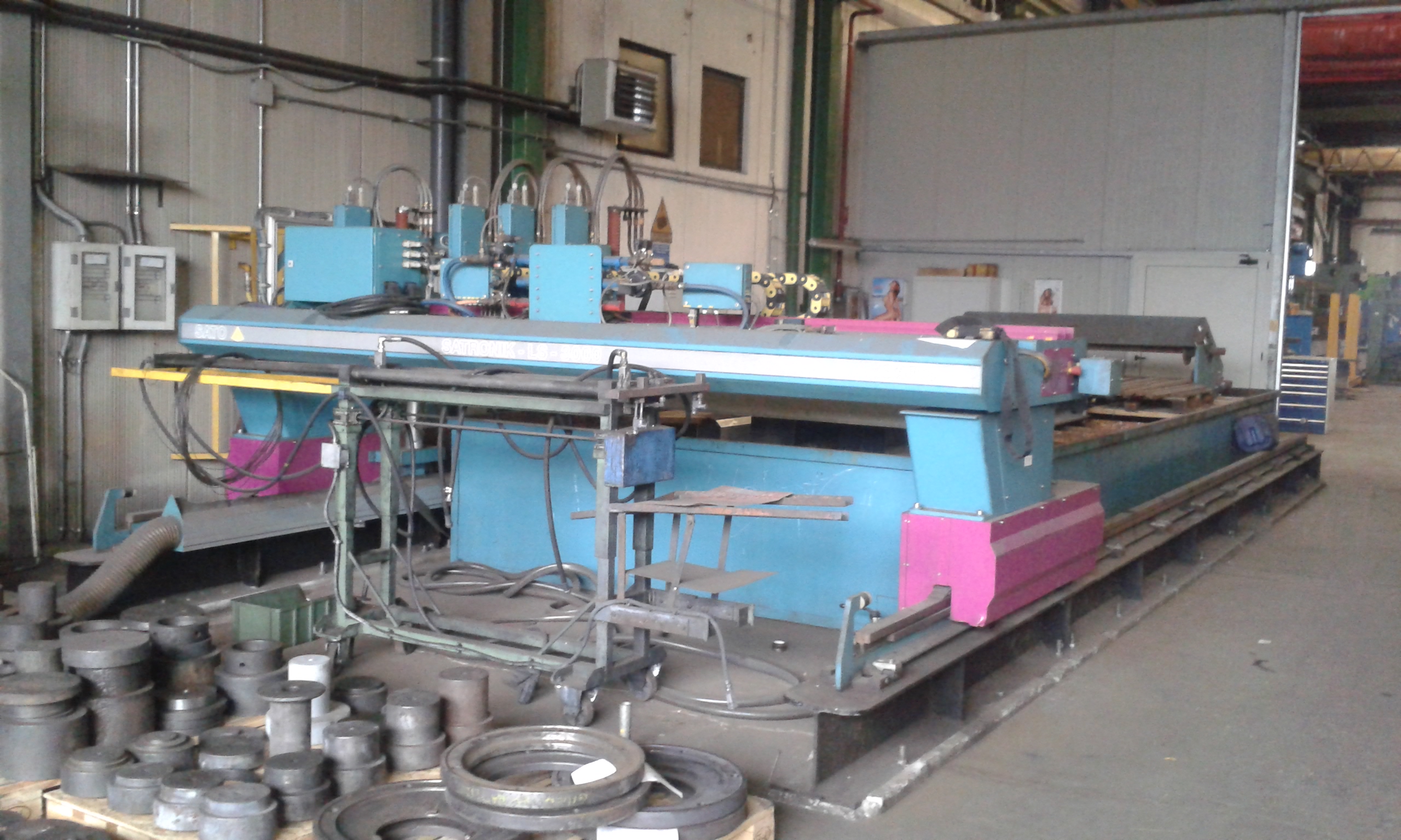 Machine de découpe plasma / gaz SATO LS 3000