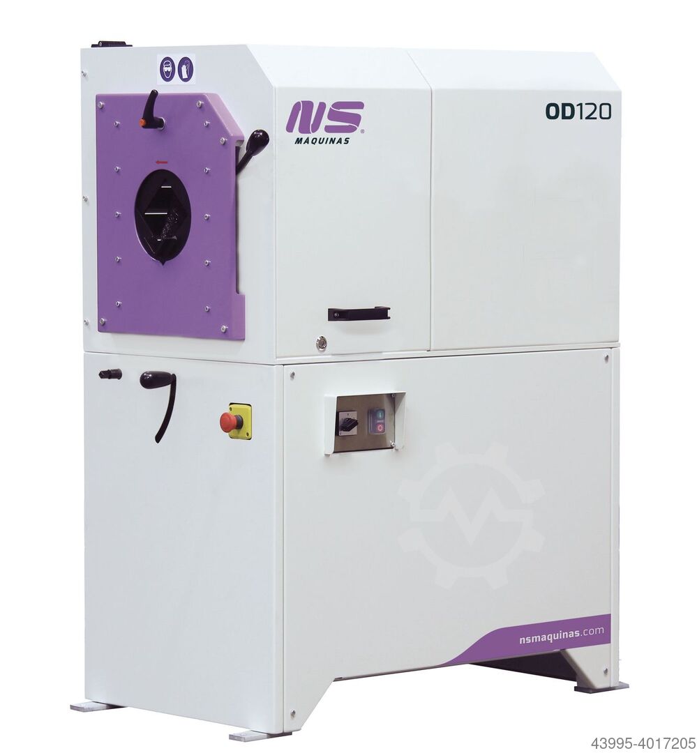Metal Gringing & Edge Rounding Machine NS Maquinas OD120 + OD160 - NEUMASCHINEN