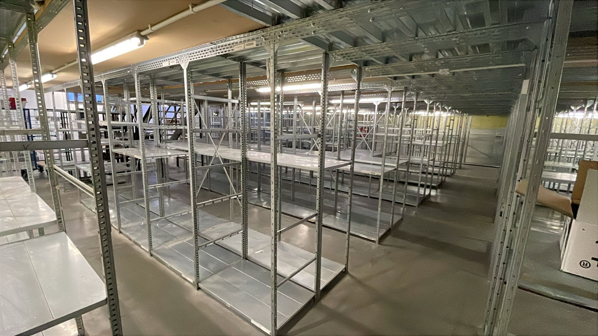 METALSISTEM MI.TO.3 Mezzanine de stockage - rayonnages