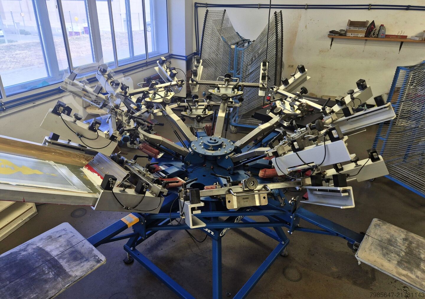 Screen printing machine M&R Chameleon