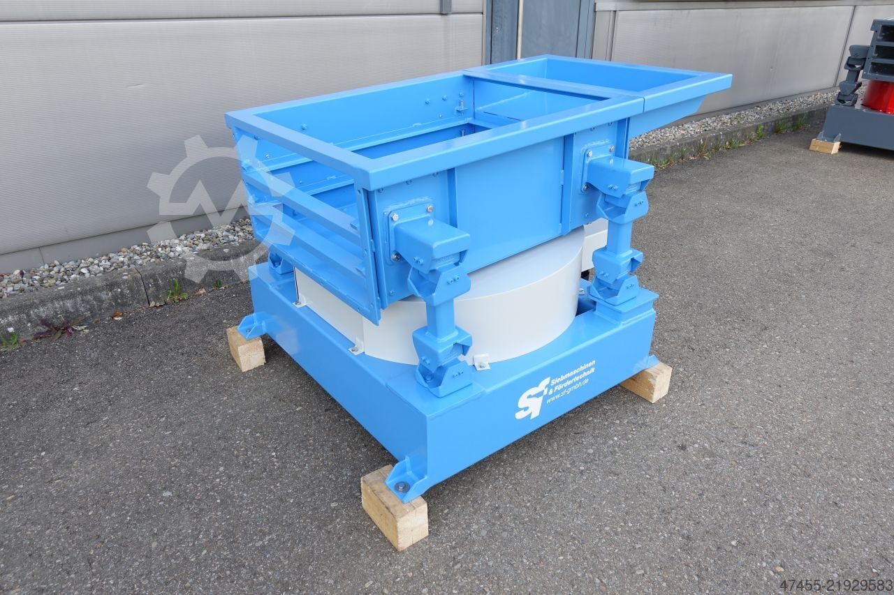 Screening machine | Oscillating Screen S&F GmbH - Siebmaschinen u Fördertechnik ASM-75