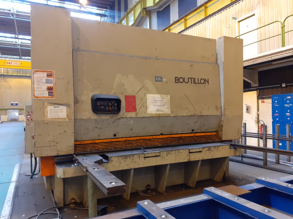 Cisaille guillotine hydraulique Boutillon CIP 3030
