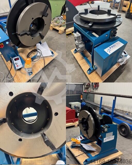 Welding turntable,Turntable,Positioner Protec KT 600 - 500er Chuck