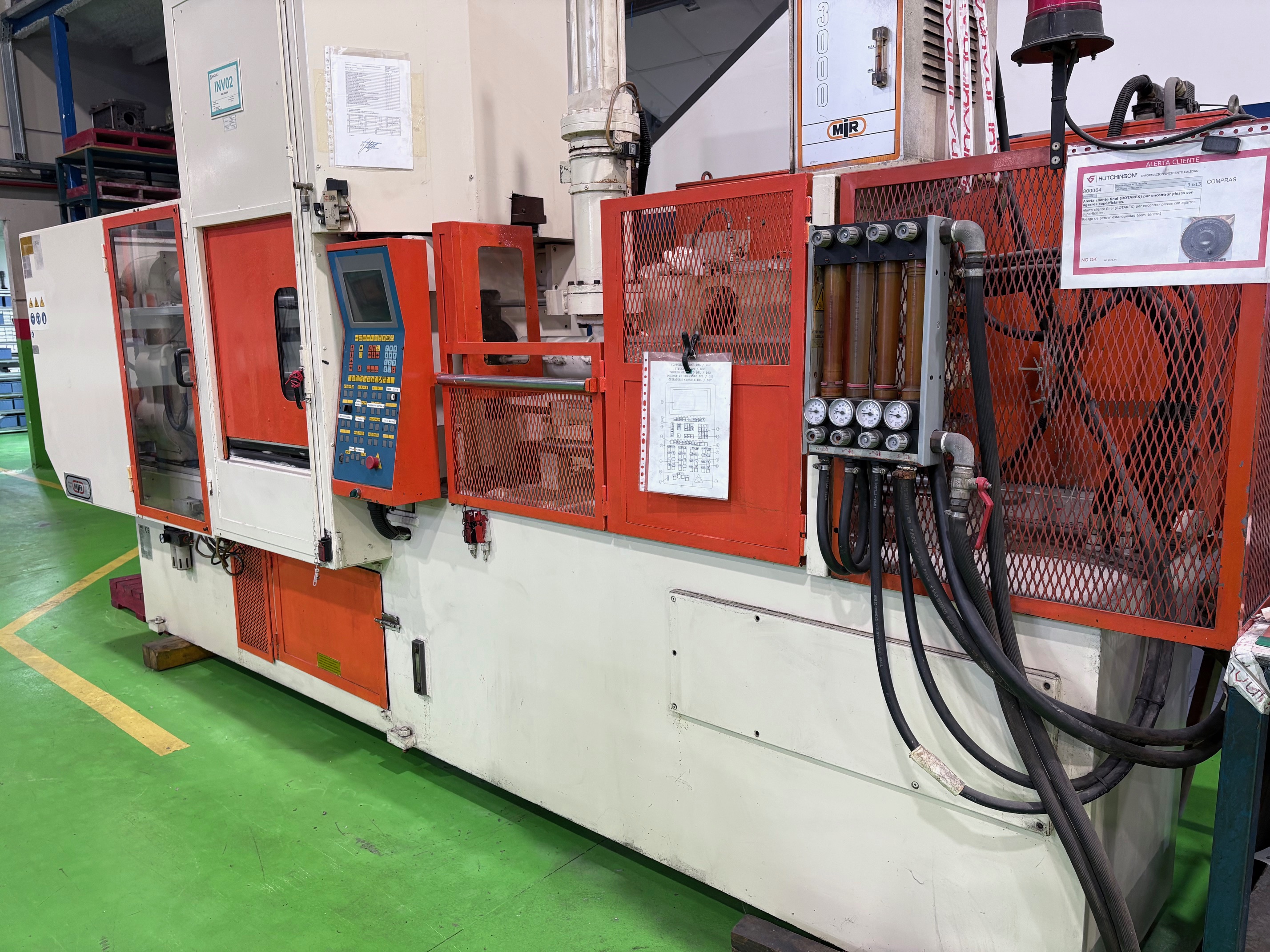 Presse à injecter MIR HMG 190 500