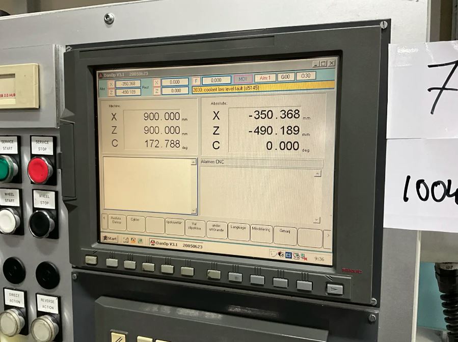 Rectifieuse cylindrique DANOBAT CG 51 600 CNC